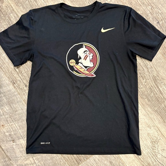 Nike Other - Nike Black Dri-FIT Men's Florida State University Shirt Size Medium